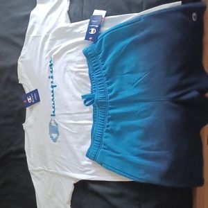 Champion shirt and shorts